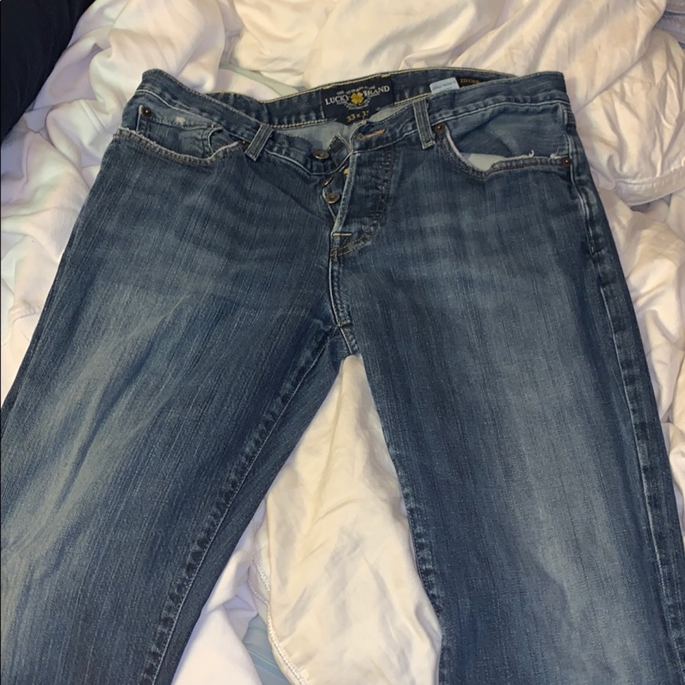 Lucky brand blue jeans